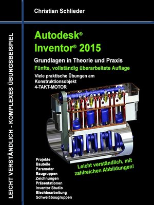 cover image of Autodesk Inventor 2015--Grundlagen in Theorie und Praxis